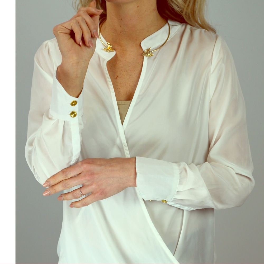 Sheer blouse